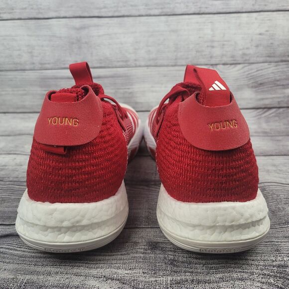 New Adidas Trae Young 2 Size 16 Red and White - Picture 5 of 8